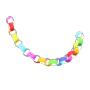 Paper-Chain Ceiling Garland Animal Crossing New Horizons | ACNH Items - ACNHMALL