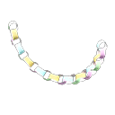 Paper-Chain Ceiling Garland Animal Crossing New Horizons | ACNH Items - ACNHMALL