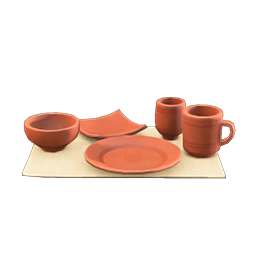 Unglazed Dish Set DIY