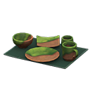 Unglazed Dish Set Animal Crossing New Horizons | ACNH Critter - ACNHMALL