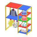 Midsized Clothing Rack Animal Crossing New Horizons | ACNH Critter - ACNHMALL