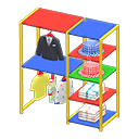 Midsized Clothing Rack Animal Crossing New Horizons | ACNH Critter - ACNHMALL