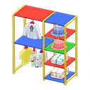 Midsized Clothing Rack Animal Crossing New Horizons | ACNH Critter - ACNHMALL