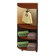 Dark wood x Cute clothes