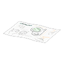 Unfolded Reference Sheet Animal Crossing New Horizons | ACNH Critter - ACNHMALL