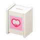 White x Heart