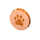 Paw-Print Doorplate