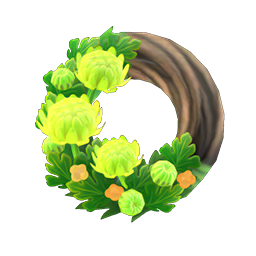Natural Mum Wreath DIY Recipe