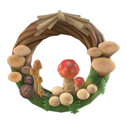 Mushroom Wreath DIY Recipe