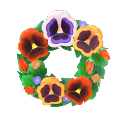 Pansy Wreath DIY Recipe