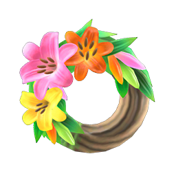 Fancy Lily Wreath DIY