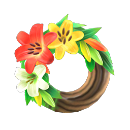 Lily Wreath DIY Recipe