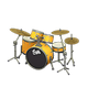 Golden yellow x Black with logo Golden yellow x Black with logo
