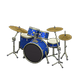 Marine blue x Glossy black