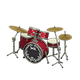 Rose pink x Rock logo Rose pink x Rock logo