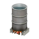 Oil-Barrel Bathtub