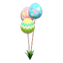 Bunny Day Merry Balloons Animal Crossing New Horizons | ACNH Critter - ACNHMALL
