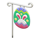 Bunny Day Garden Flag Animal Crossing New Horizons | ACNH Critter - ACNHMALL