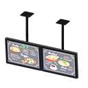 Dual Hanging Monitors Animal Crossing New Horizons | ACNH Items - ACNHMALL