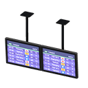 Dual Hanging Monitors Animal Crossing New Horizons | ACNH Items - ACNHMALL