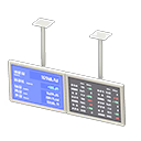 Dual Hanging Monitors Animal Crossing New Horizons | ACNH Items - ACNHMALL