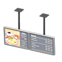 Dual Hanging Monitors Animal Crossing New Horizons | ACNH Items - ACNHMALL