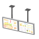 Dual Hanging Monitors Animal Crossing New Horizons | ACNH Items - ACNHMALL
