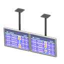 Dual Hanging Monitors Animal Crossing New Horizons | ACNH Items - ACNHMALL