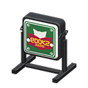 Standing Electric Sign Animal Crossing New Horizons | ACNH Critter - ACNHMALL