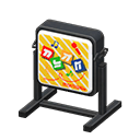 Standing Electric Sign Animal Crossing New Horizons | ACNH Critter - ACNHMALL