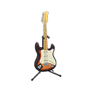 Rock Guitar Animal Crossing New Horizons | ACNH Critter - ACNHMALL