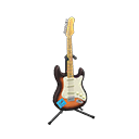 Rock Guitar Animal Crossing New Horizons | ACNH Critter - ACNHMALL