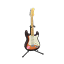 Rock Guitar Animal Crossing New Horizons | ACNH Critter - ACNHMALL