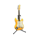 Rock Guitar Animal Crossing New Horizons | ACNH Critter - ACNHMALL