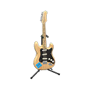 Rock Guitar Animal Crossing New Horizons | ACNH Critter - ACNHMALL