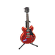 Dark red x Rock logo