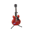 Electric Guitar Animal Crossing New Horizons | ACNH Critter - ACNHMALL