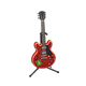 Dark red x Emblem logo