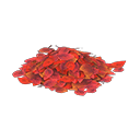 Red-Leaf Pile Animal Crossing New Horizons | ACNH Critter - ACNHMALL