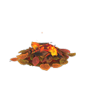 Leaf Campfire Animal Crossing New Horizons | ACNH Critter - ACNHMALL