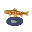 Golden Trout Model Animal Crossing New Horizons | ACNH Critter - ACNHMALL
