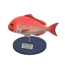 Red Snapper Model Animal Crossing New Horizons | ACNH Critter - ACNHMALL