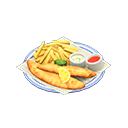 Fish-And-Chips Animal Crossing New Horizons | ACNH Critter - ACNHMALL