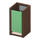 Dark brown x Green Dark brown x Green