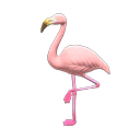 Mrs. Flamingo Animal Crossing New Horizons | ACNH Critter - ACNHMALL