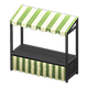 Black x Green stripes