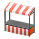 Orange & silver x Red stripes Orange & silver x Red stripes