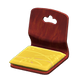 Dark wood x Mustard yellow