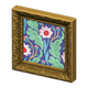 Gold x Repeating-pattern painting