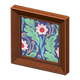 Brown x Repeating-pattern painting Brown x Repeating-pattern painting